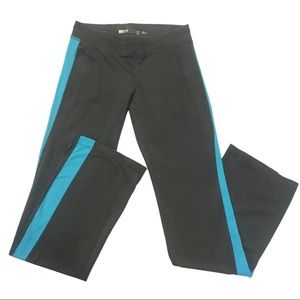 Forever 21 Yoga Pants Grey w Blue Accent Size S/P